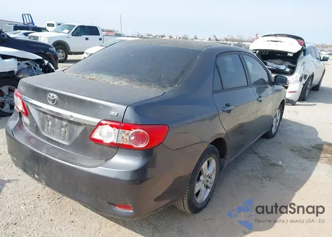 2011 Toyota Corolla Le z USA, uszkodzony, nr VIN JTDBU4EE8B9155757